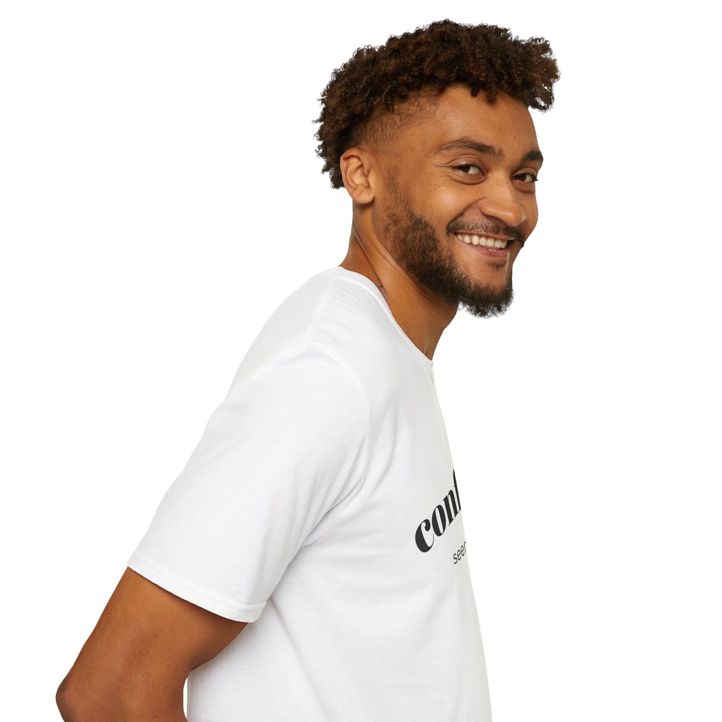 Conflict Unisex Softstyle T-Shirt, Casual Wear, Gift for Friends, Motivational Shirt, Everyday Tee, Philosophy Apparel