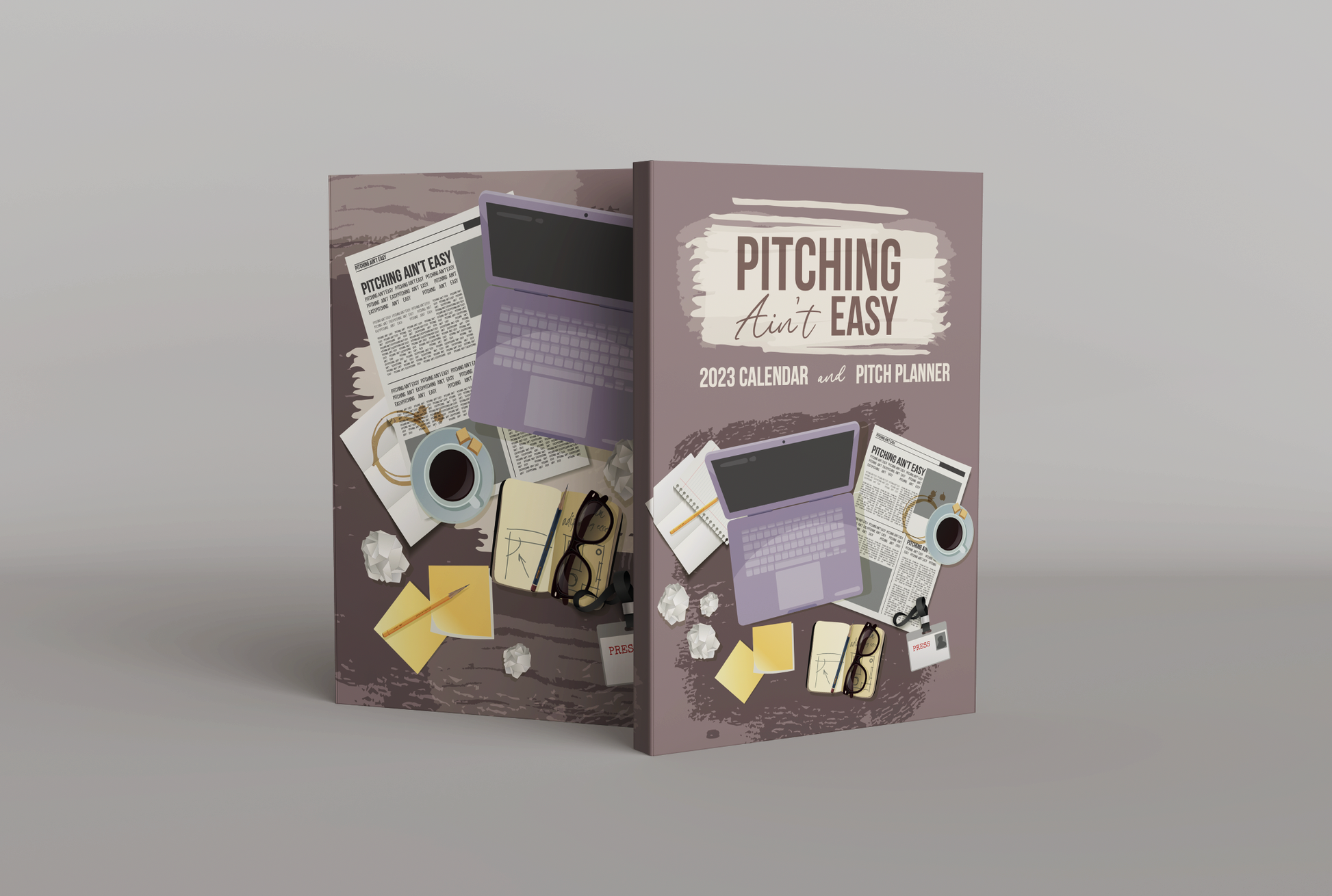Pitching Ain't Easy 2023 Calendar & Pitch Planner image 0