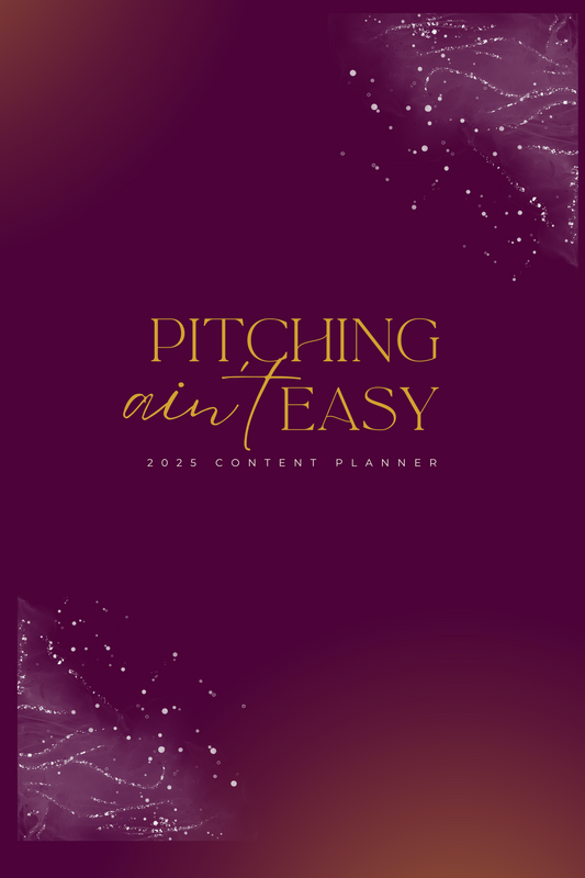 2025 Pitching Ain't Easy Calendar & Pitch Planner | THE IPY AGENCY