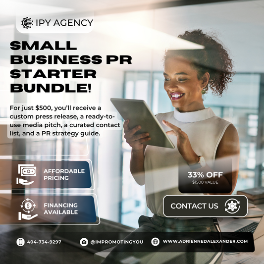 Small Business PR Starter Bundle – Get Noticed, Get Published!